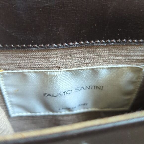 Fausto Santini Purse Black & Brown - Picture 6 of 11